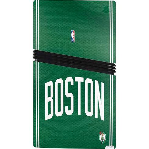 NBA Boston Celtics Jersey PS5 Pro Console Skin