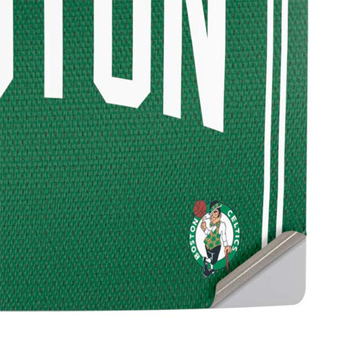 NBA Boston Celtics Jersey PS5 Pro Console Skin