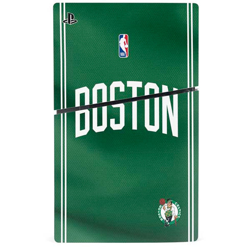NBA Boston Celtics Jersey PS5 Slim Digital Edition Bundle Skin