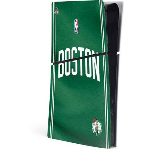 NBA Boston Celtics Jersey PS5 Slim Digital Edition Console Skin