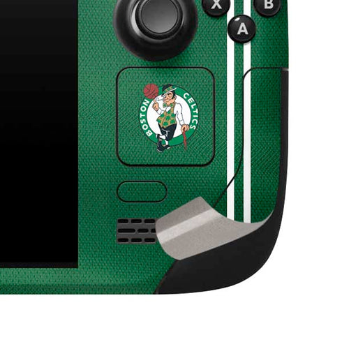 NBA Boston Celtics Jersey Steam Deck Handheld Gaming Computer Skin