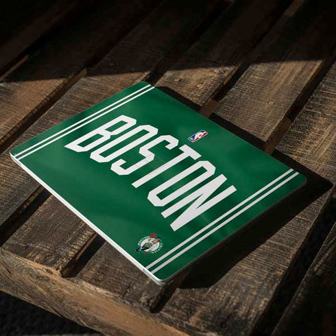 NBA Boston Celtics Jersey Surface Laptop 3 13.5in Skin