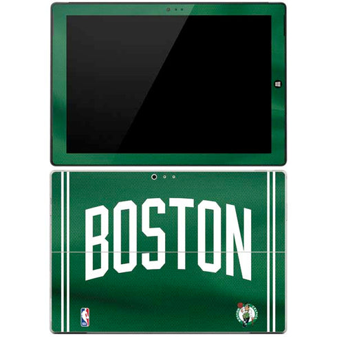 NBA Boston Celtics Jersey Surface Pro 3 Skin