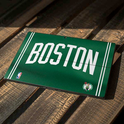 NBA Boston Celtics Jersey Surface Pro 7 Skin