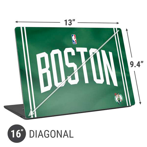 NBA Boston Celtics Jersey Universal Laptop 16in (13 x 9.4in) Skin