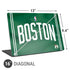 NBA Boston Celtics Jersey Universal Laptop 16in (13 x 9.4in) Skin