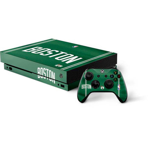 NBA Boston Celtics Jersey Xbox One X Bundle Skin