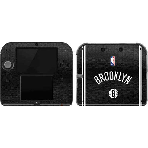 NBA Brooklyn Nets Jersey Nintendo 2DS Skin
