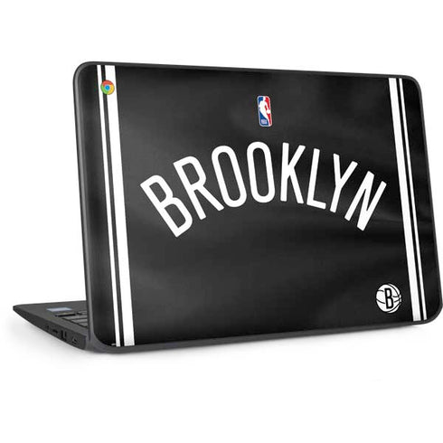 NBA Brooklyn Nets Jersey HP Chromebook Skin