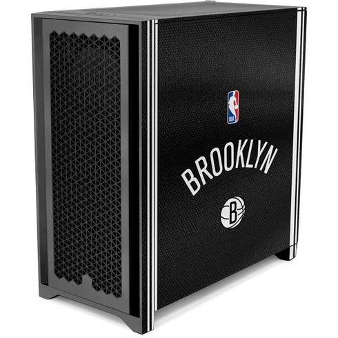 NBA Brooklyn Nets Jersey Corsair 4000D Tempered Glass Mid-Tower ATX Case Skin
