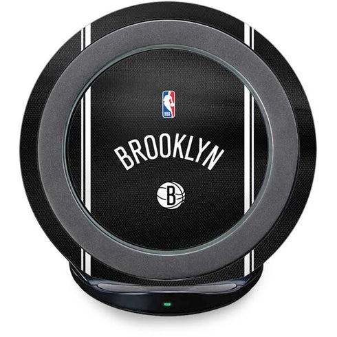 NBA Brooklyn Nets Jersey Fast Charge Wireless Charging Stand Skin