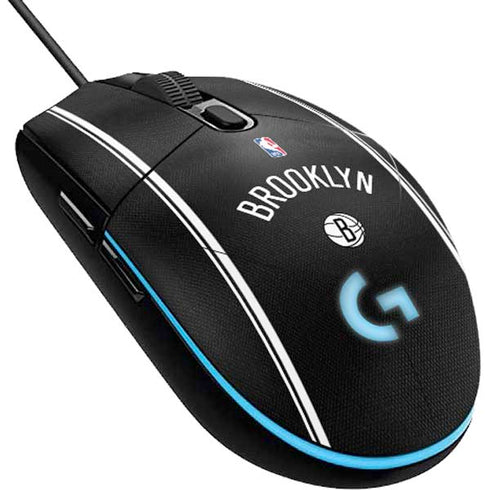 NBA Brooklyn Nets Jersey G203 Prodigy RGB Wired Gaming Mouse Skin