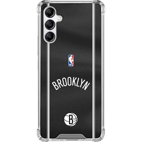 NBA Brooklyn Nets Jersey Galaxy A14 5G Clear Case
