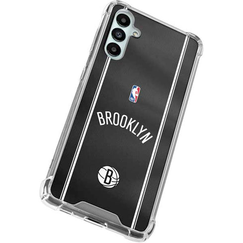 NBA Brooklyn Nets Jersey Galaxy A15 5G Clear Case