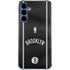 NBA Brooklyn Nets Jersey Galaxy A35 5G Clear Case