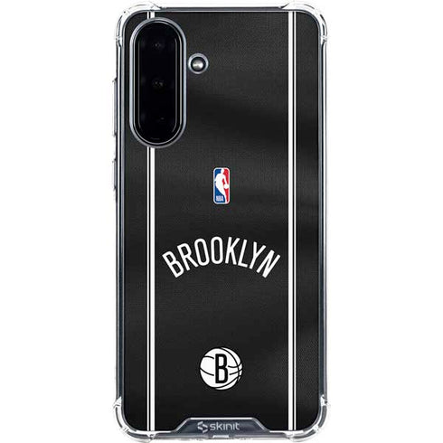 NBA Brooklyn Nets Jersey Galaxy A36 5G Clear Case