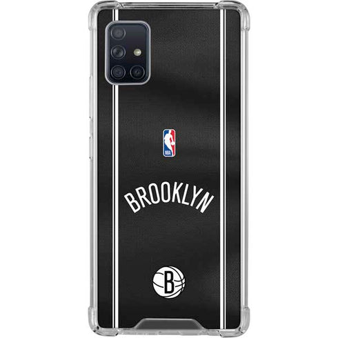 NBA Brooklyn Nets Jersey Galaxy A51 5G Clear Case