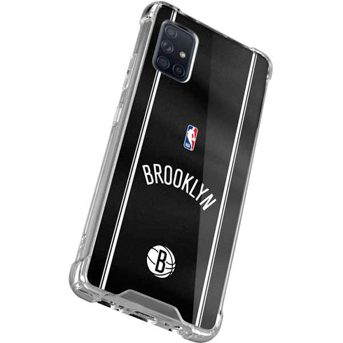 NBA Brooklyn Nets Jersey Galaxy A51 5G Clear Case