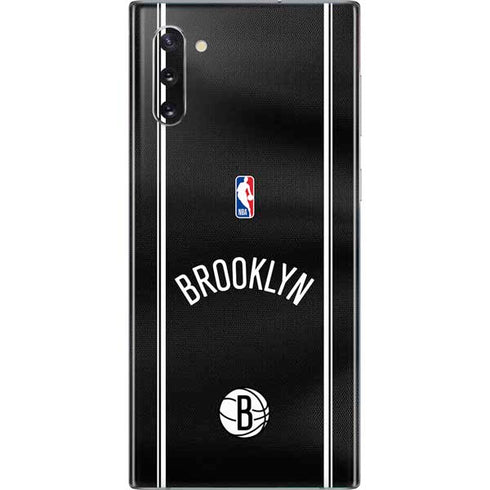 NBA Brooklyn Nets Jersey Galaxy Note 10 Skin