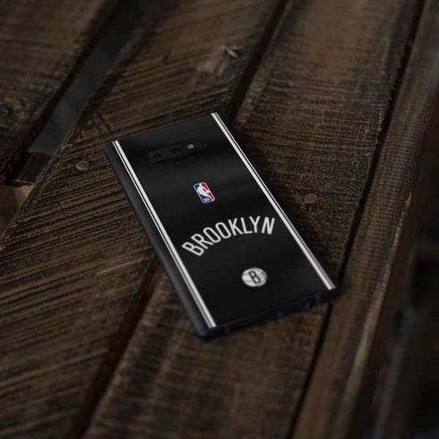 NBA Brooklyn Nets Jersey Galaxy Note 9 Skin