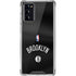 NBA Brooklyn Nets Jersey Galaxy Note20 5G Clear Case