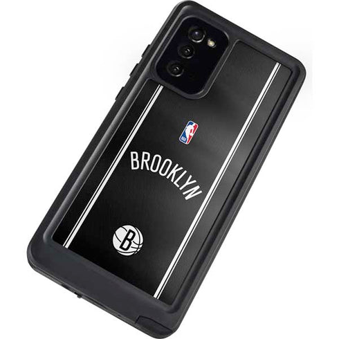 NBA Brooklyn Nets Jersey Galaxy Note20 5G Waterproof Case