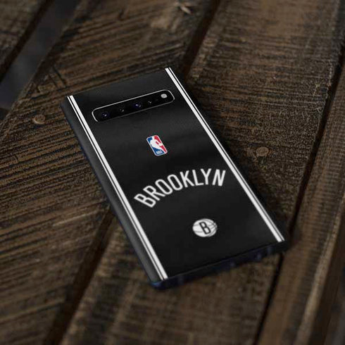 NBA Brooklyn Nets Jersey Galaxy S10 Skin