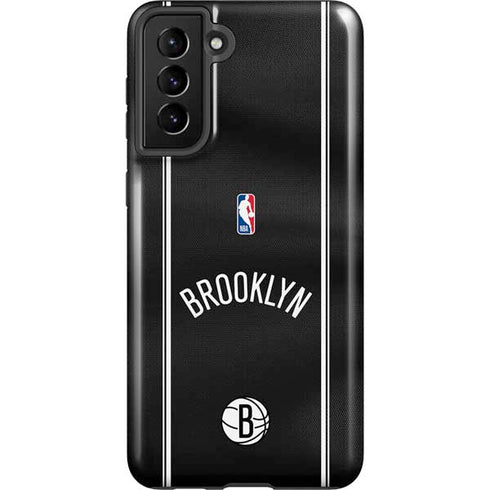 NBA Brooklyn Nets Jersey Galaxy S21 FE Pro Case