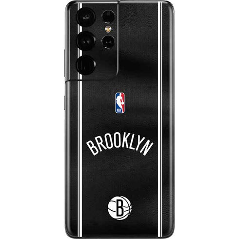 NBA Brooklyn Nets Jersey Galaxy S21 Ultra 5G Skin