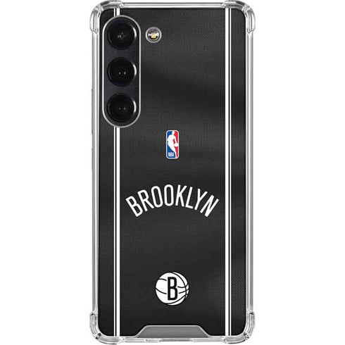 NBA Brooklyn Nets Jersey Galaxy S23 Clear Case