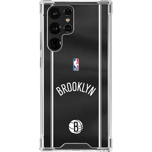 NBA Brooklyn Nets Jersey Galaxy S23 Ultra Clear Case