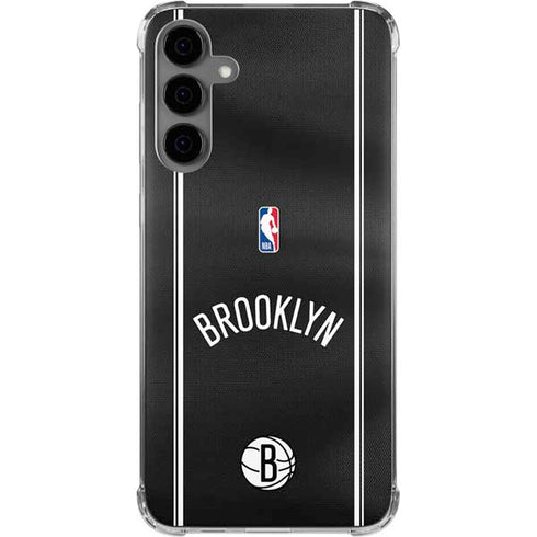 NBA Brooklyn Nets Jersey Galaxy S24 Plus Clear Case