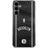 NBA Brooklyn Nets Jersey Galaxy S24 Plus Clear Case