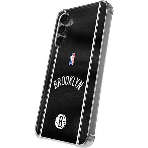 NBA Brooklyn Nets Jersey Galaxy S24 Plus Clear Case