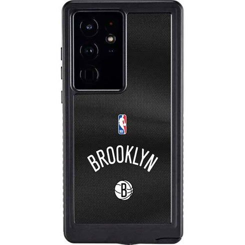 NBA Brooklyn Nets Jersey Galaxy S24 Ultra Waterproof Case