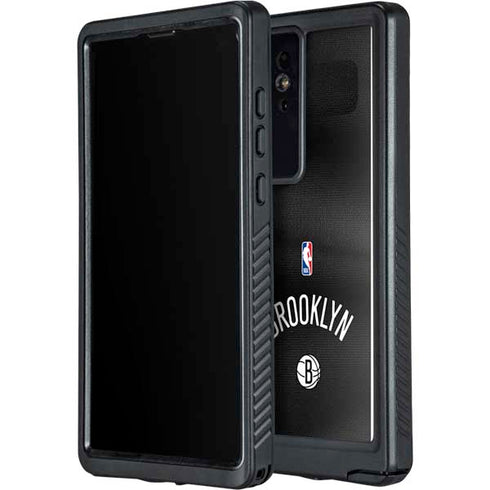 NBA Brooklyn Nets Jersey Galaxy S24 Ultra Waterproof Case
