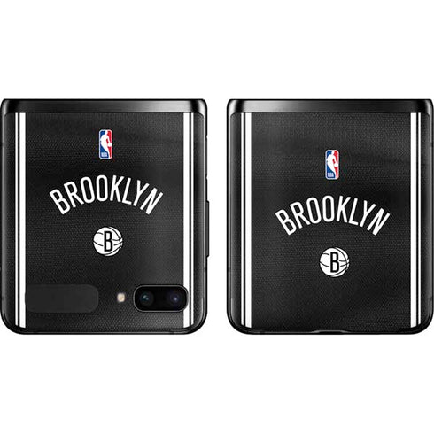 NBA Brooklyn Nets Jersey Galaxy Z Flip Skin
