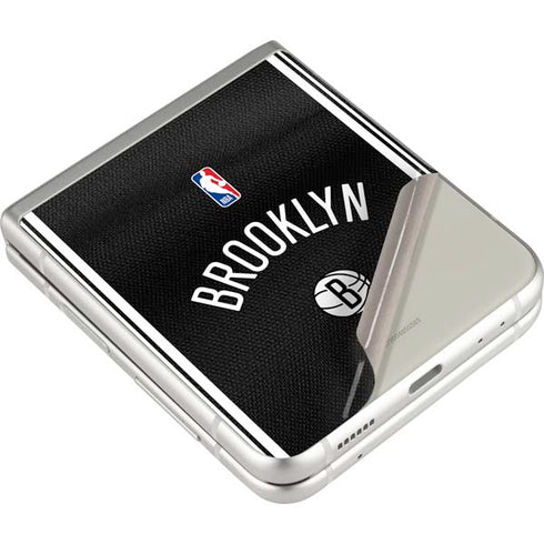 NBA Brooklyn Nets Jersey Galaxy Z Flip3 5G Skin