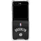 NBA Brooklyn Nets Jersey Galaxy Z Flip6 Clear Case
