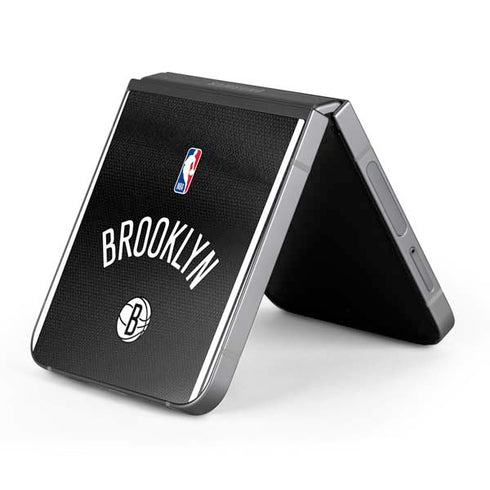 NBA Brooklyn Nets Jersey Galaxy Z Flip6 Skin