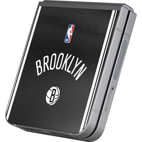 NBA Brooklyn Nets Jersey Galaxy Z Flip6 Skin