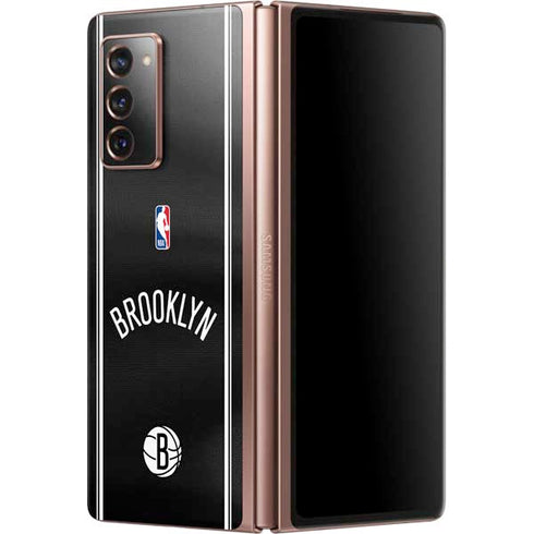 NBA Brooklyn Nets Jersey Galaxy Z Fold2 5G Skin