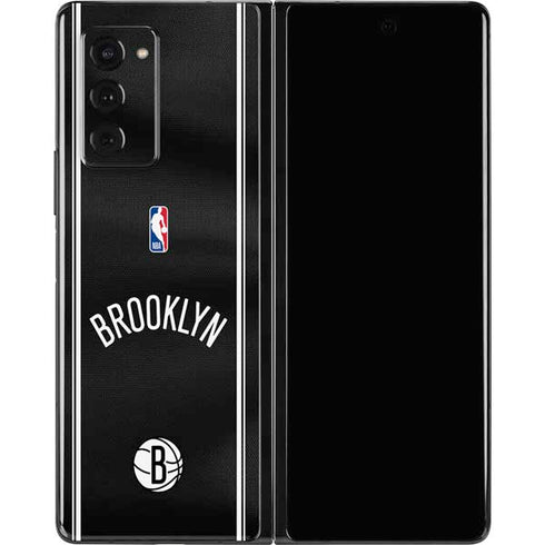 NBA Brooklyn Nets Jersey Galaxy Z Fold2 5G Skin