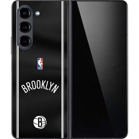 NBA Brooklyn Nets Jersey Galaxy Z Fold5 5G Skin