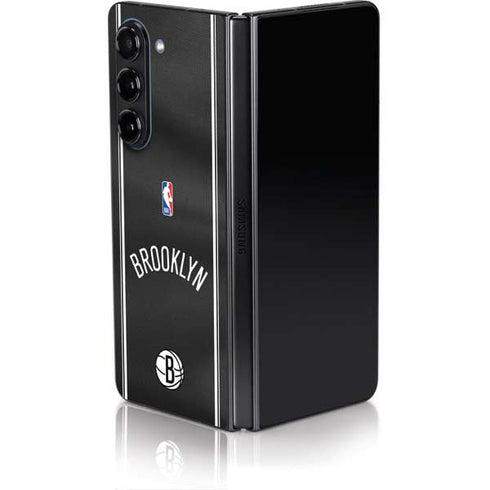NBA Brooklyn Nets Jersey Galaxy Z Fold5 5G Skin