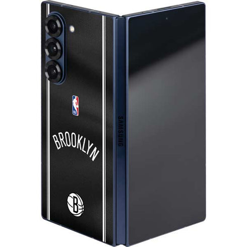 NBA Brooklyn Nets Jersey Galaxy Z Fold6 Skin