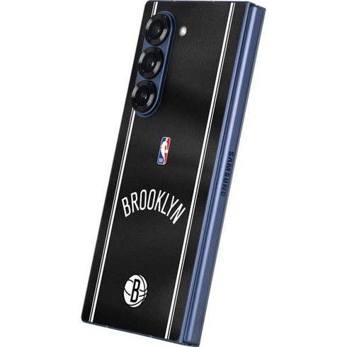 NBA Brooklyn Nets Jersey Galaxy Z Fold6 Skin