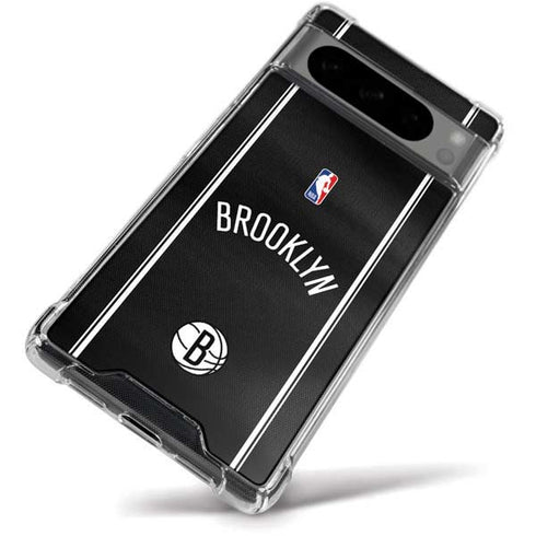NBA Brooklyn Nets Jersey Google Pixel 8 Pro Clear Case