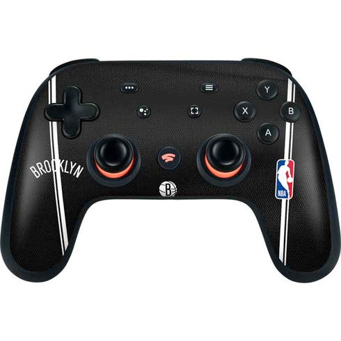 NBA Brooklyn Nets Jersey Google Stadia Controller Skin