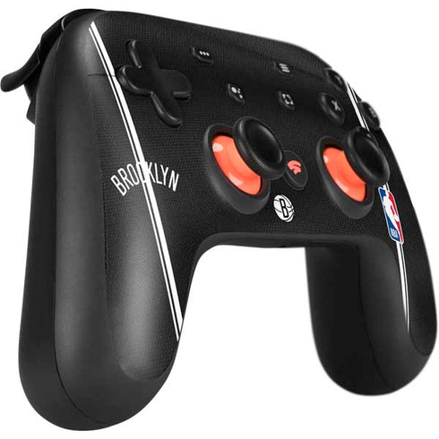 NBA Brooklyn Nets Jersey Google Stadia Controller Skin